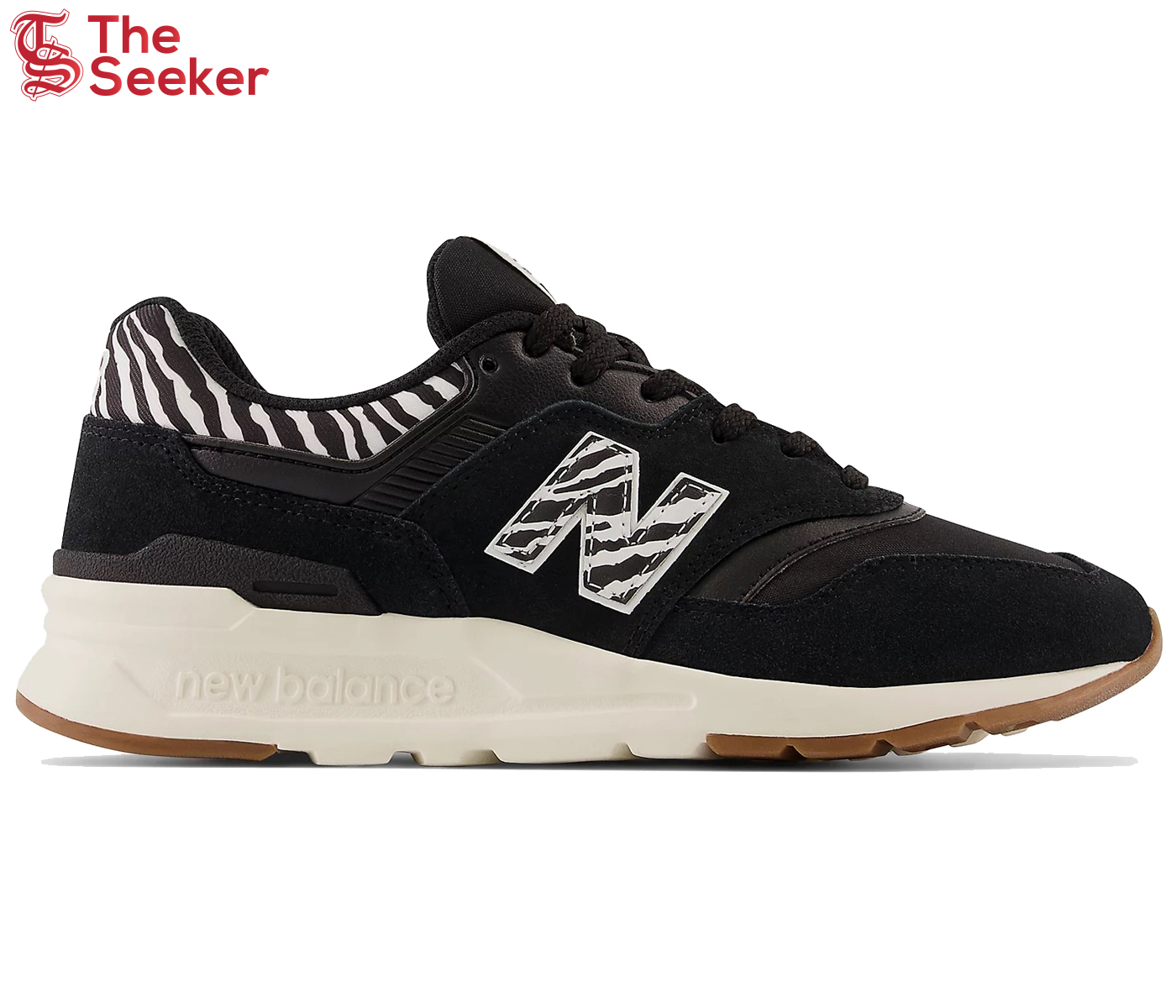 New Balance 997H Black White Animal Print (Women's)