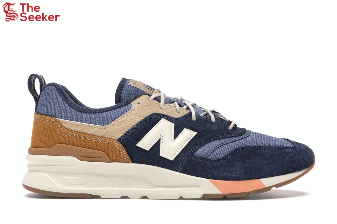 New Balance 997H Navy Workwear Brown