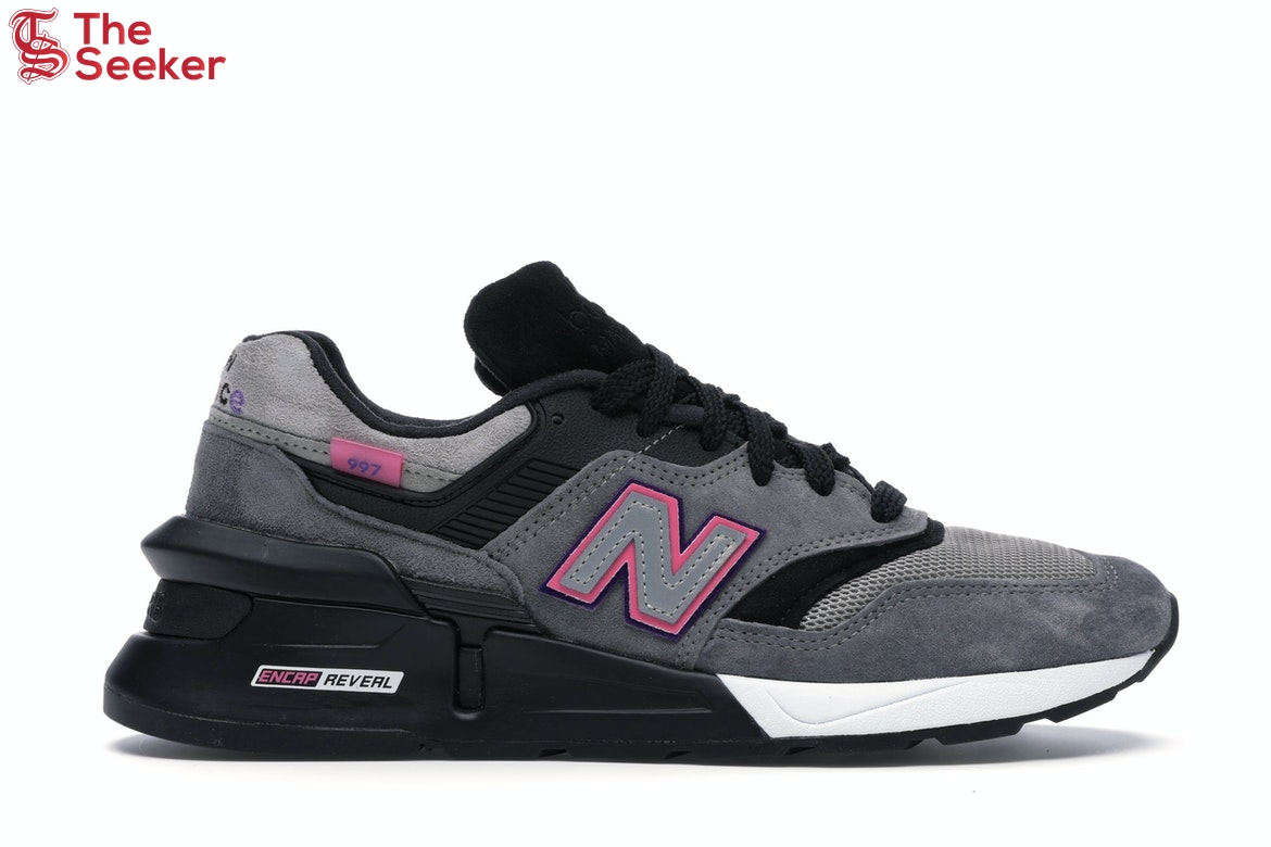 New Balance 997S Fusion Kith United Arrows & Sons Grey Pink