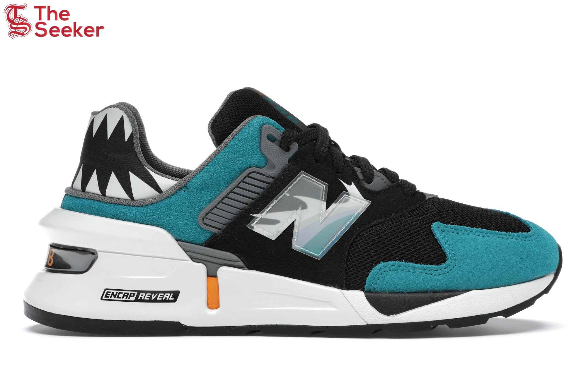 New Balance 997S Shoe Palace Great White (Teal Toe)