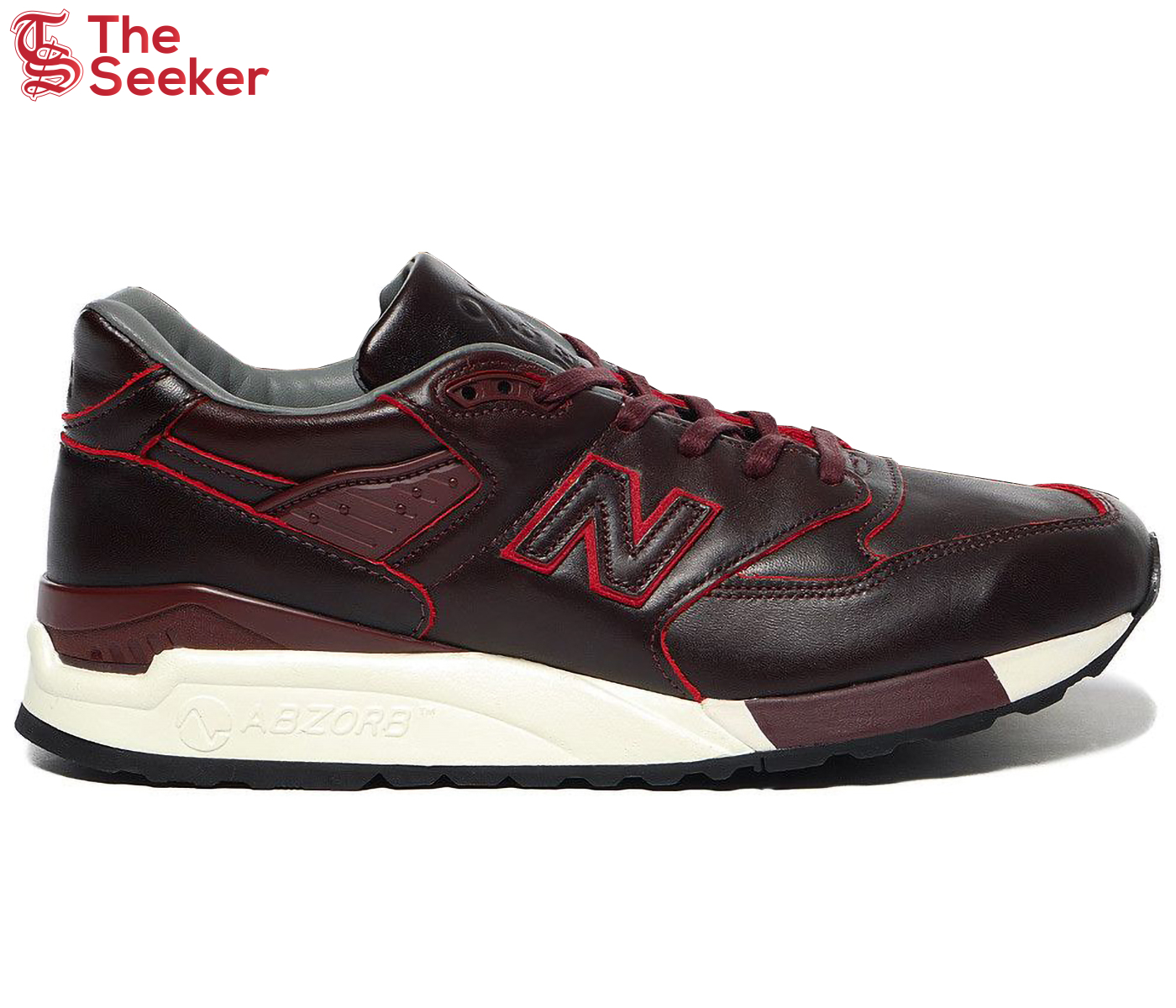 New Balance 998 Horween Burgundy