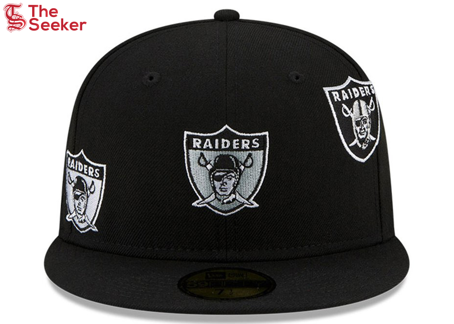 New Era Just Don Las Vegas Raiders 59Fifty Fitted Hat Black