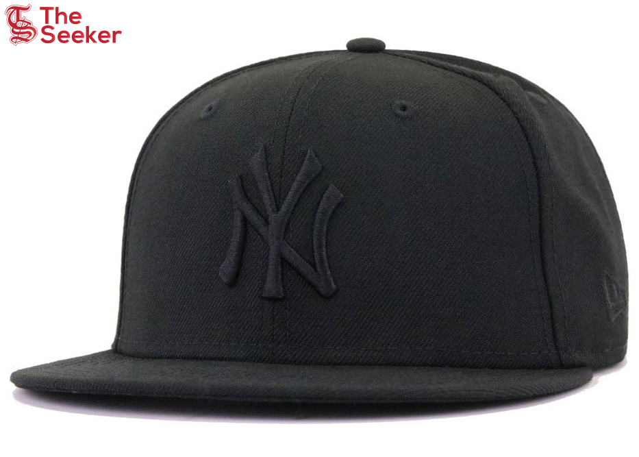 New Era New York Yankees 59Fifty Fitted Hat Black/Grey Undervisor
