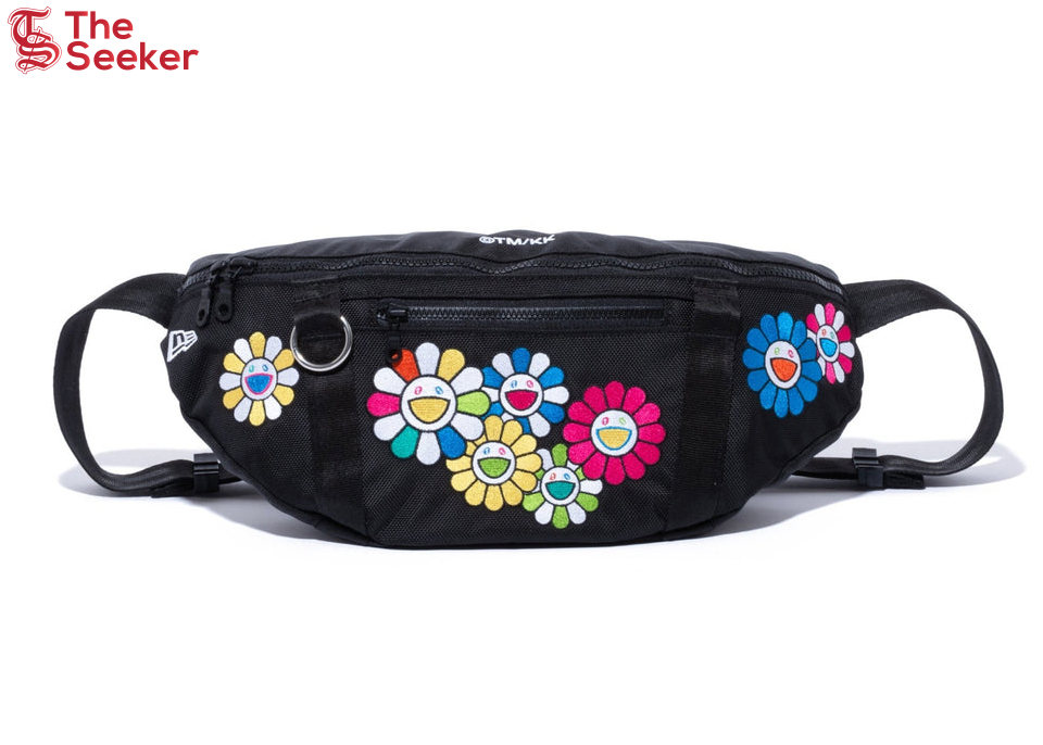 New Era x Takashi Murakami Flower Waist Bag Black