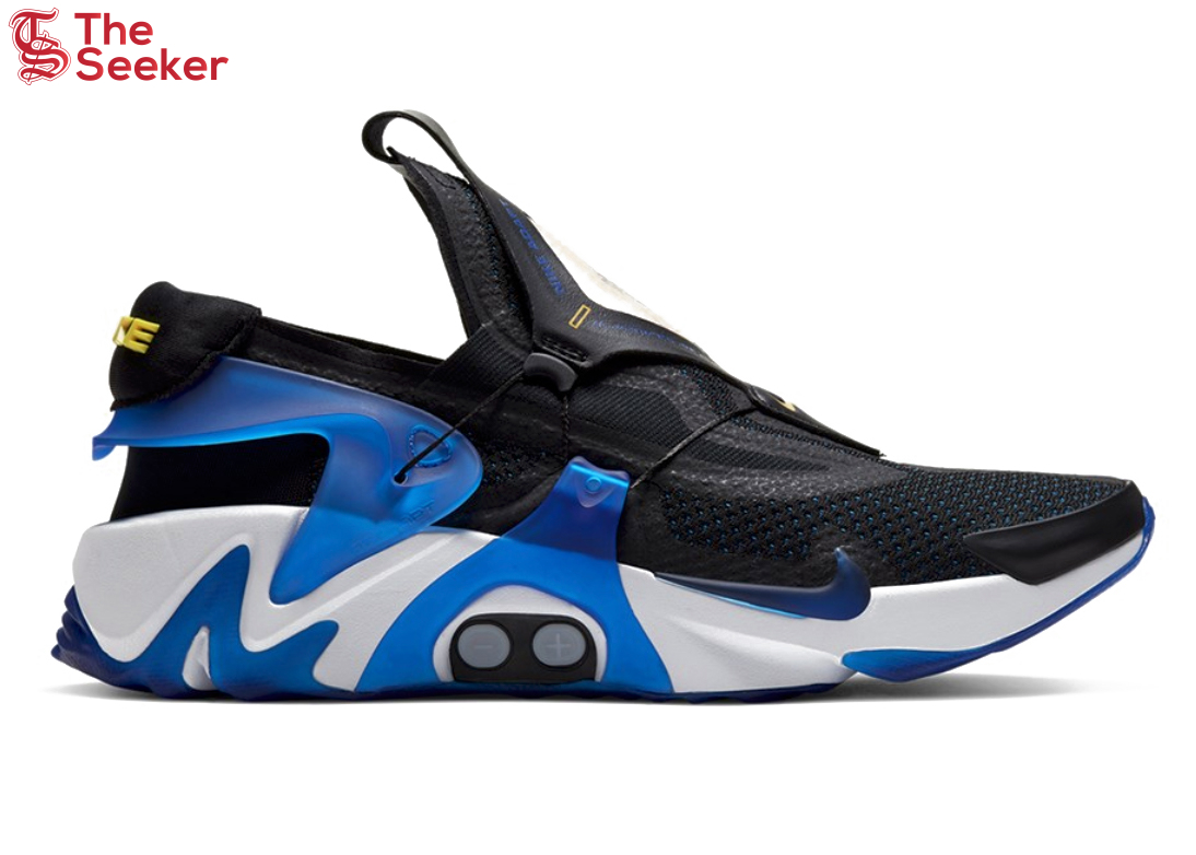 Nike Adapt Huarache Black Racer Blue (UK Charger)