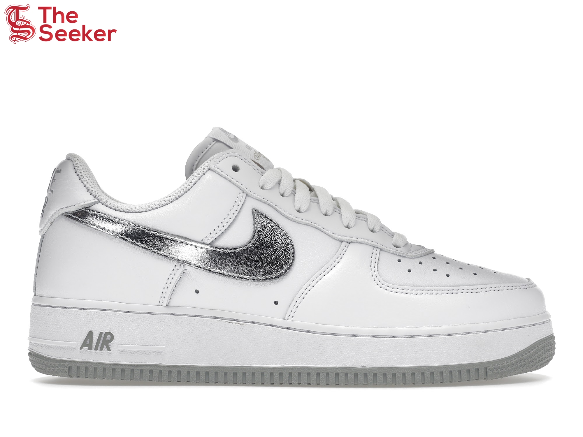 Nike Air Force 1 '07 Low Color of the Month White Metallic Silver