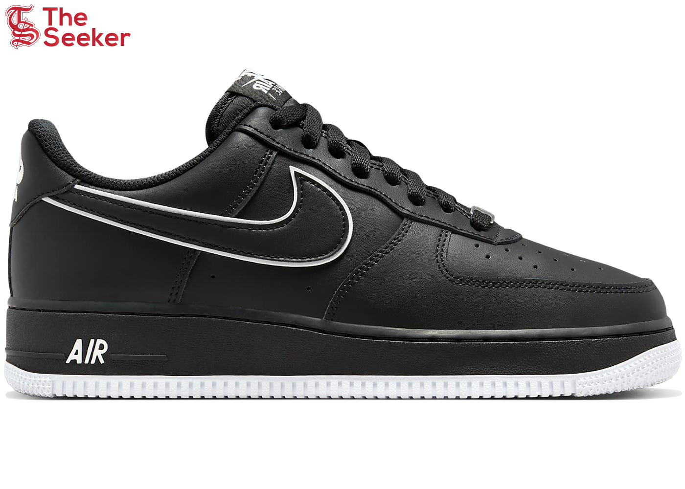 Nike Air Force 1 Low '07 Black White Sole (2023)