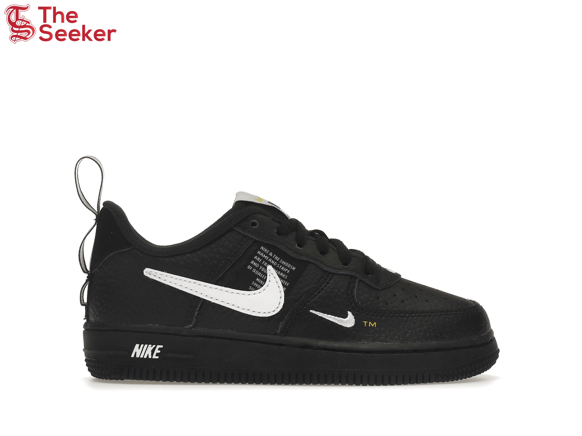 Nike Air Force 1 Low LV8 Utility Black White (PS)