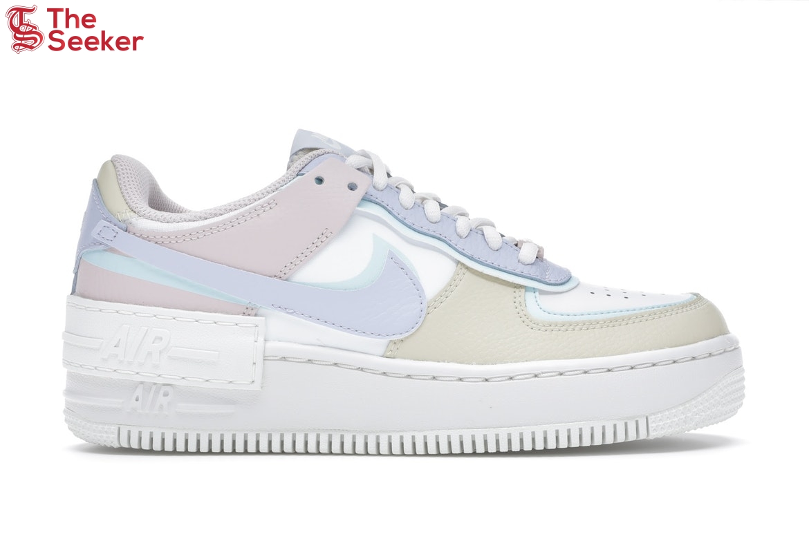 Nike Air Force 1 Low Shadow White Glacier Blue Ghost (Women's)