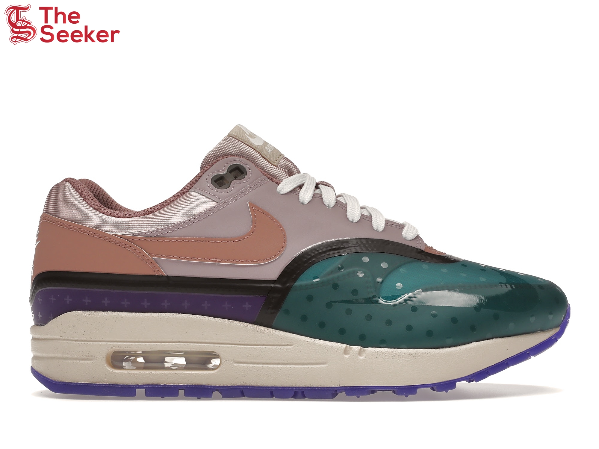 Nike Air Max 1 Premium Plum Fog Fossil Rose (Women's)