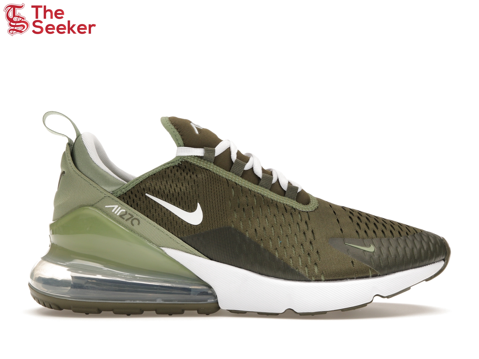 Nike Air Max 270 Medium Olive White Oil Green