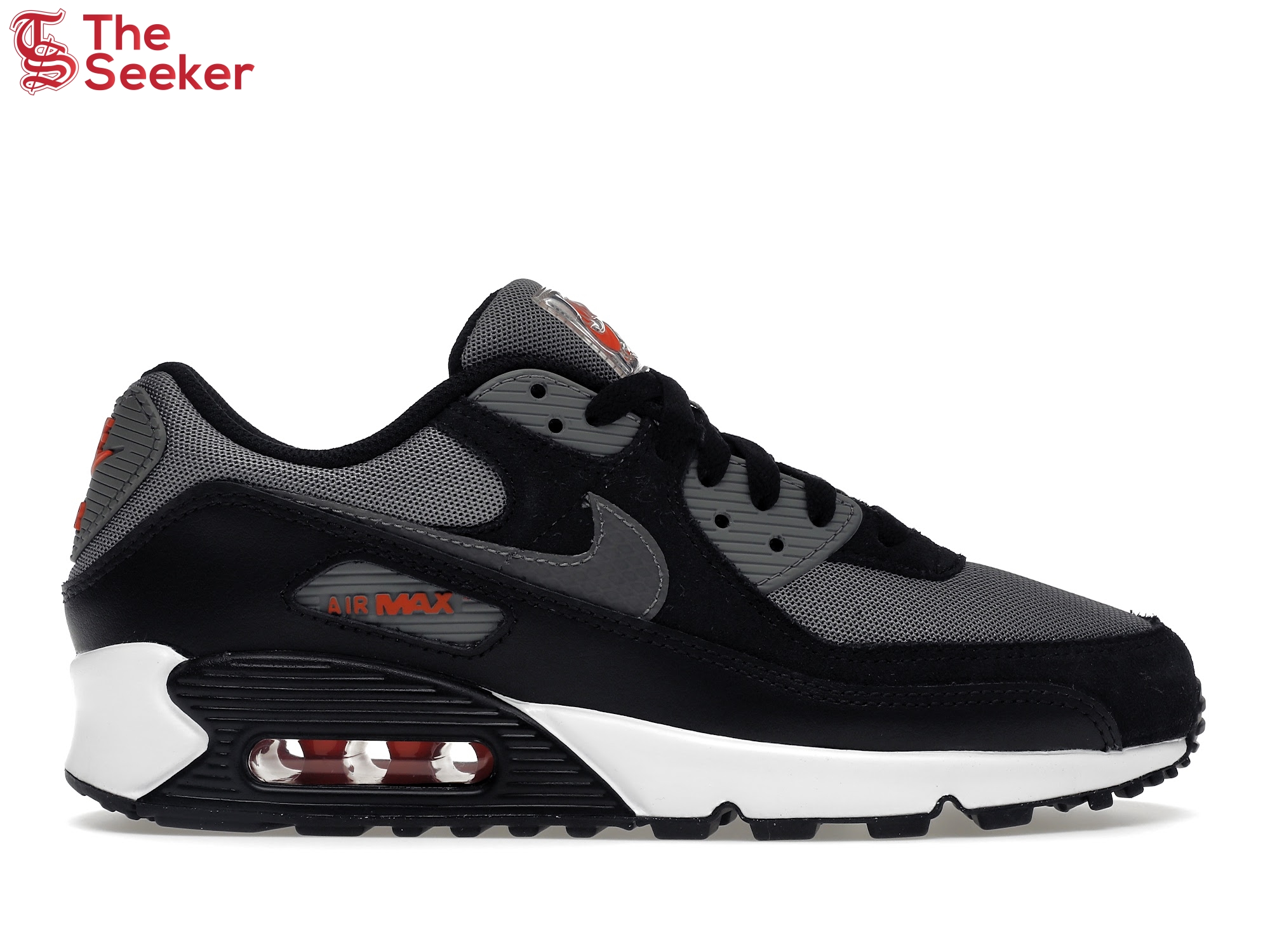 Nike Air Max 90 Grey Black Red (2022)