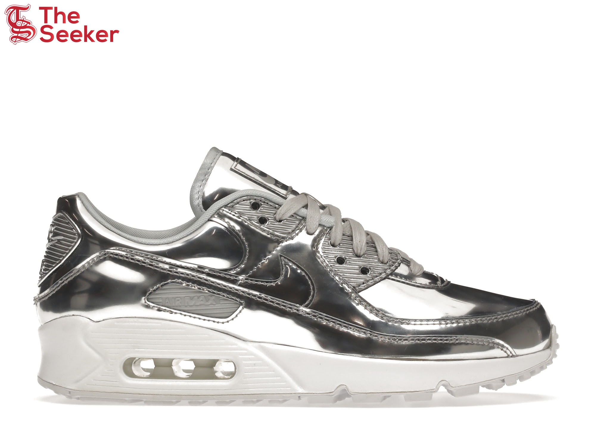 Nike Air Max 90 Metallic Silver (2020) (Women's)