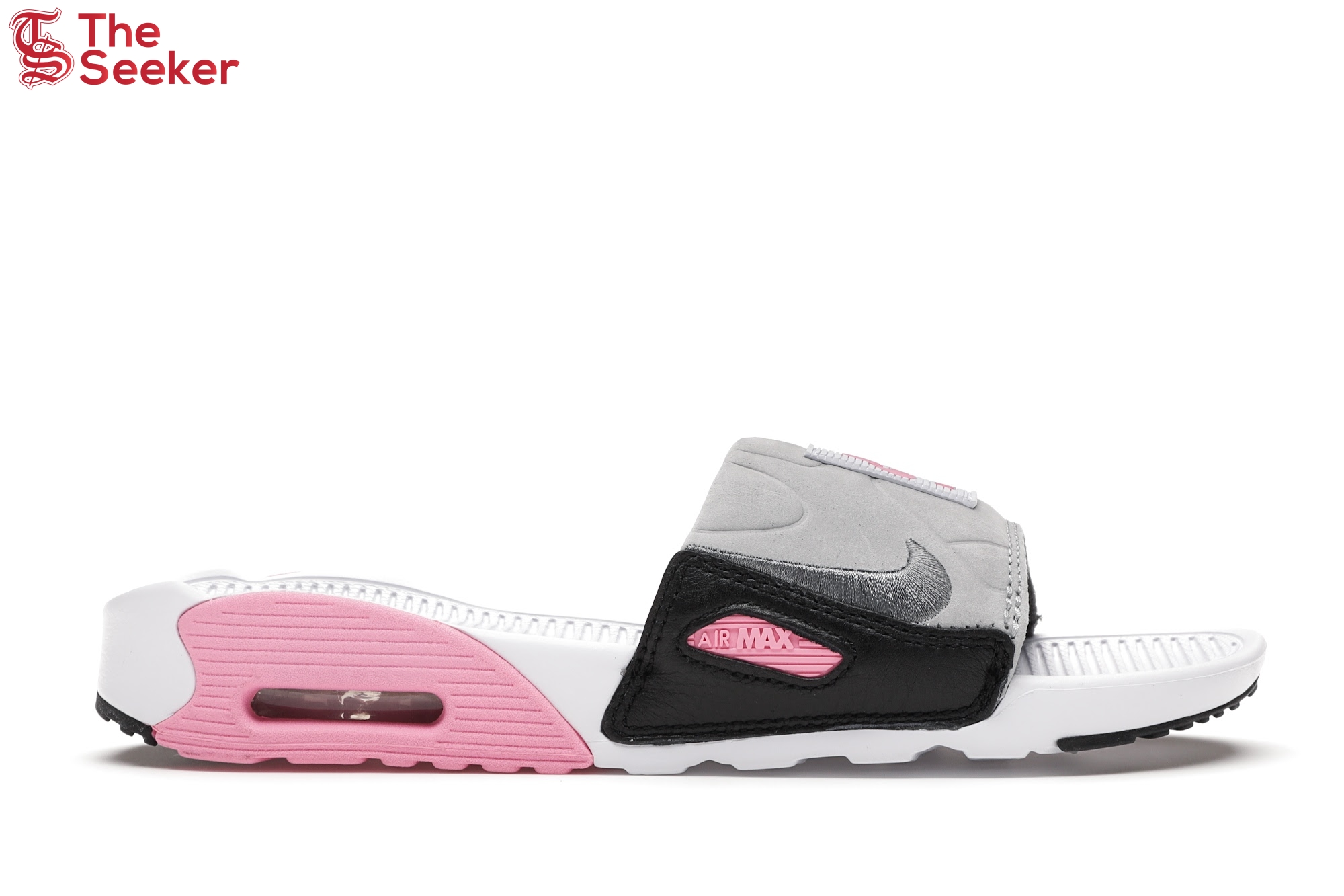 Nike Air Max 90 Slide White Rose Cool Grey (Women's)