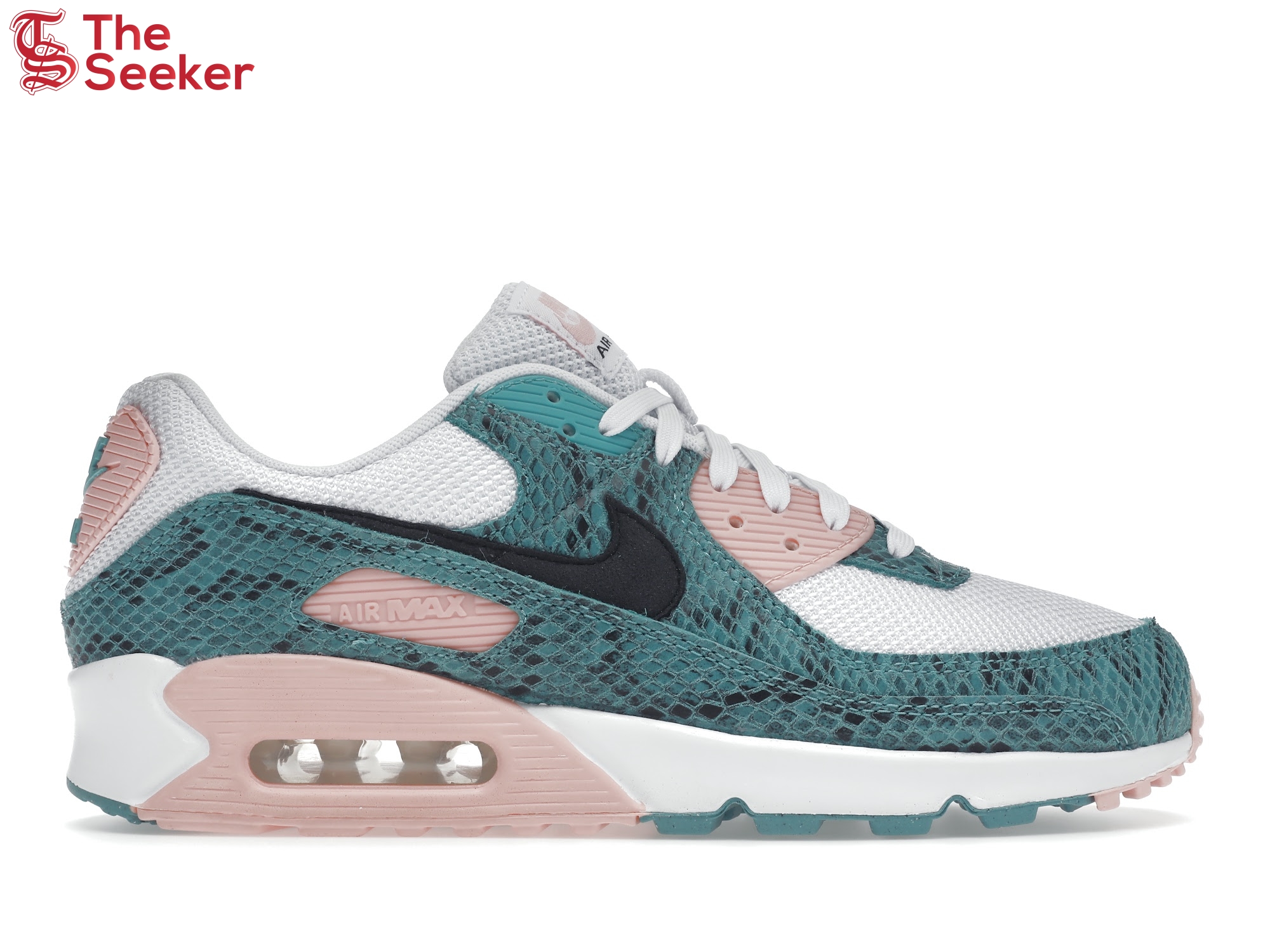 Nike Air Max 90 Washed Teal Snakeskin