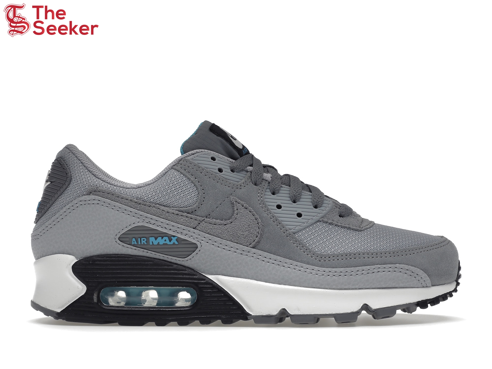 Nike Air Max 90 Wolf Grey Chlorine Blue