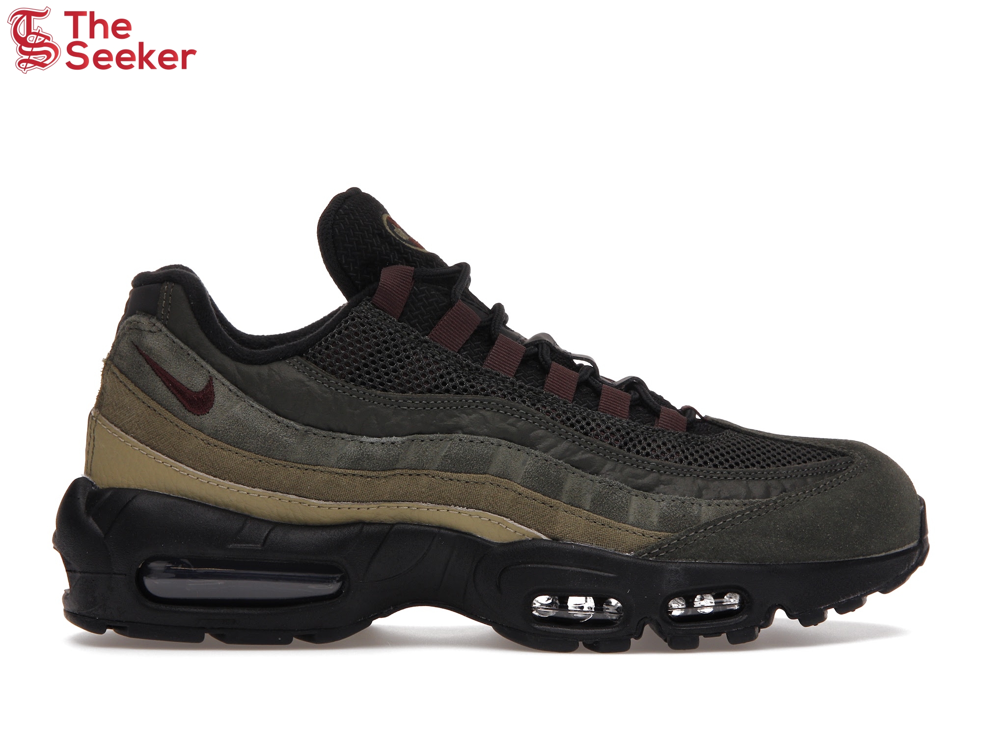 Nike Air Max 95 Black Earth Sequoia Cargo Khaki