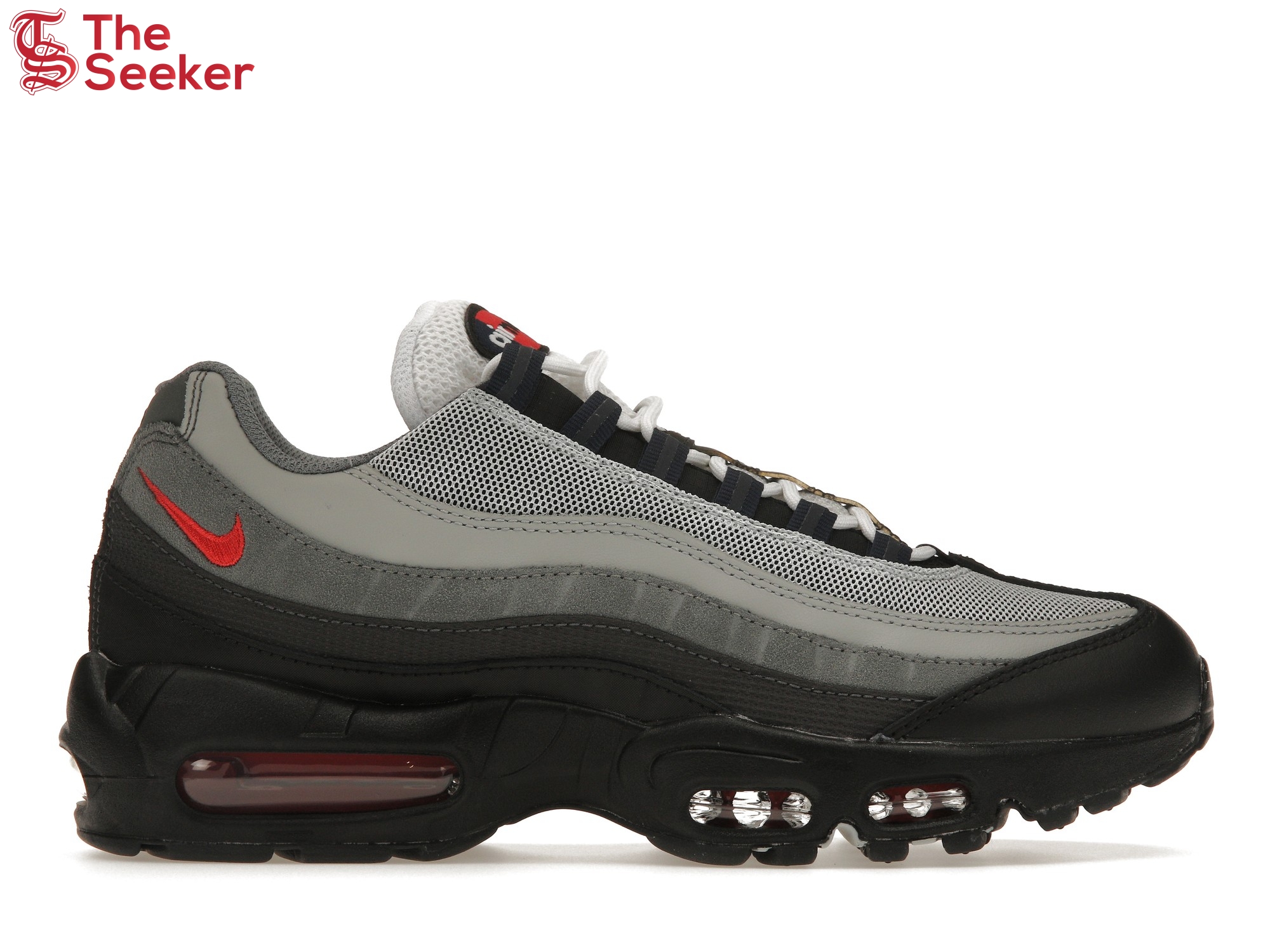 Nike Air Max 95 Track Red Smoke Grey