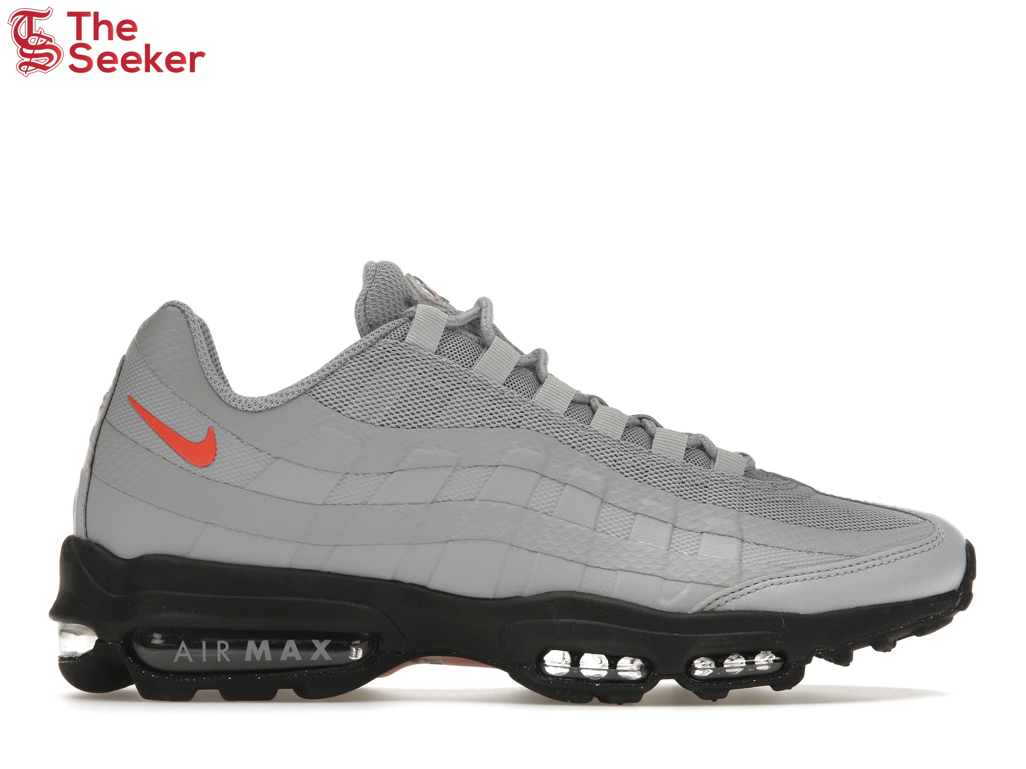 Nike Air Max 95 Ultra Wolf Grey Bright Crimson