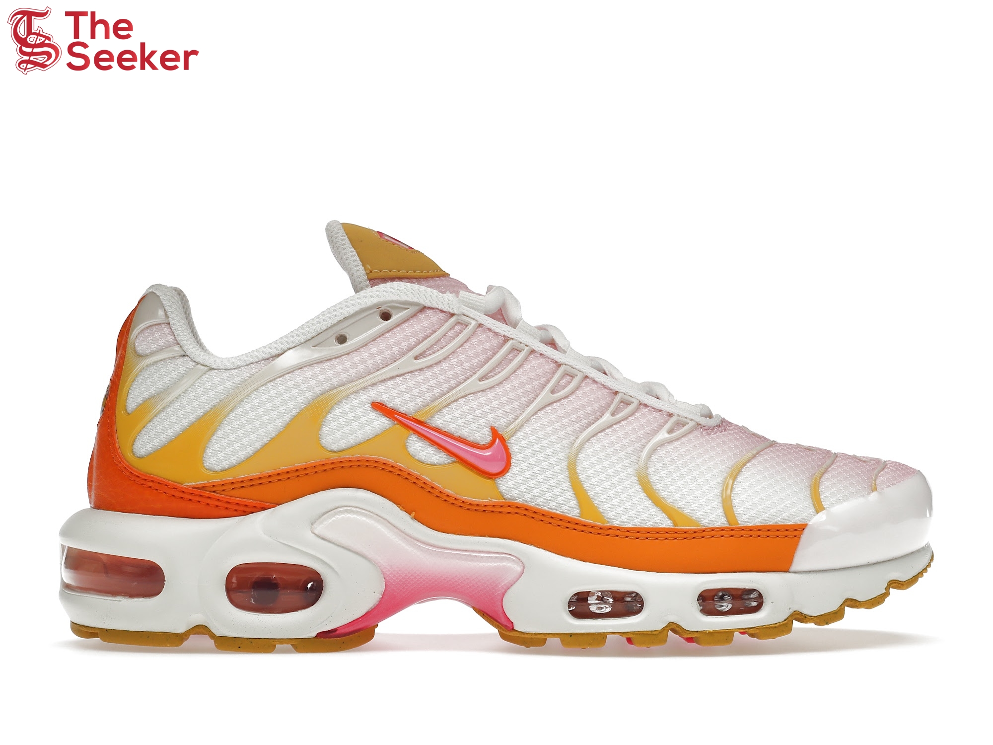 Nike Air Max Plus White Orange Pink (Women's)