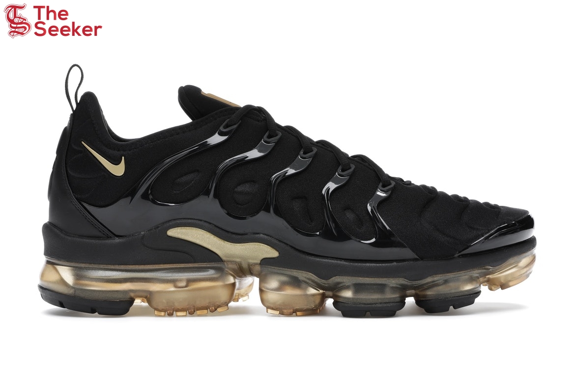 Nike Air VaporMax Plus Black Metallic Gold