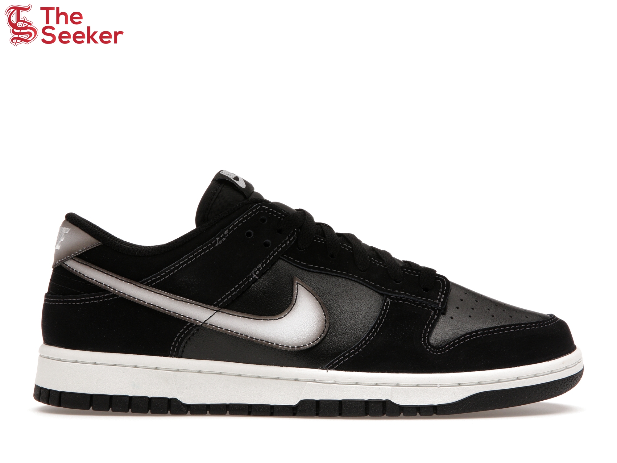 Nike Dunk Low Airbrush Swoosh Black