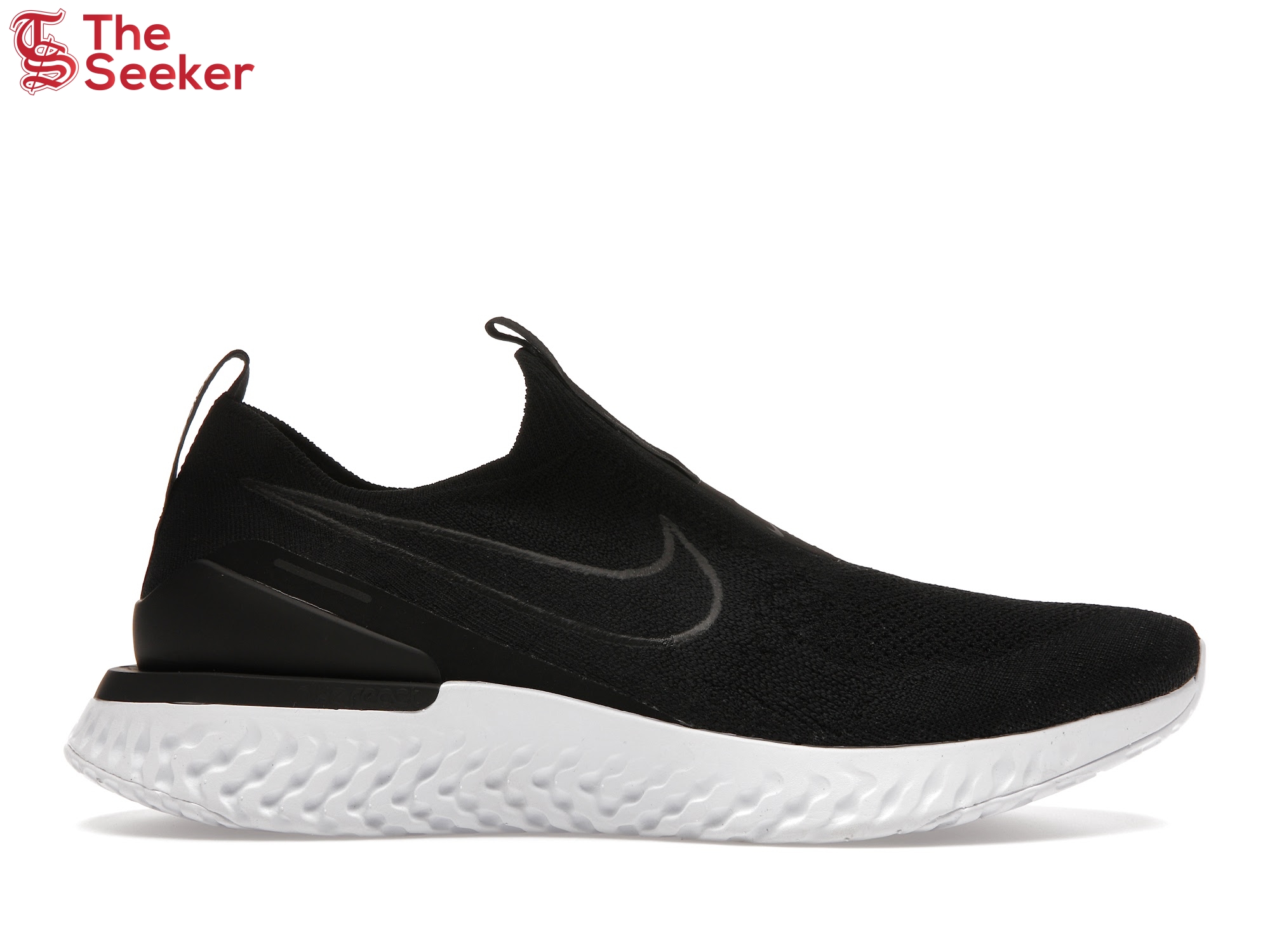 Nike Epic Phantom React Flyknit Black White