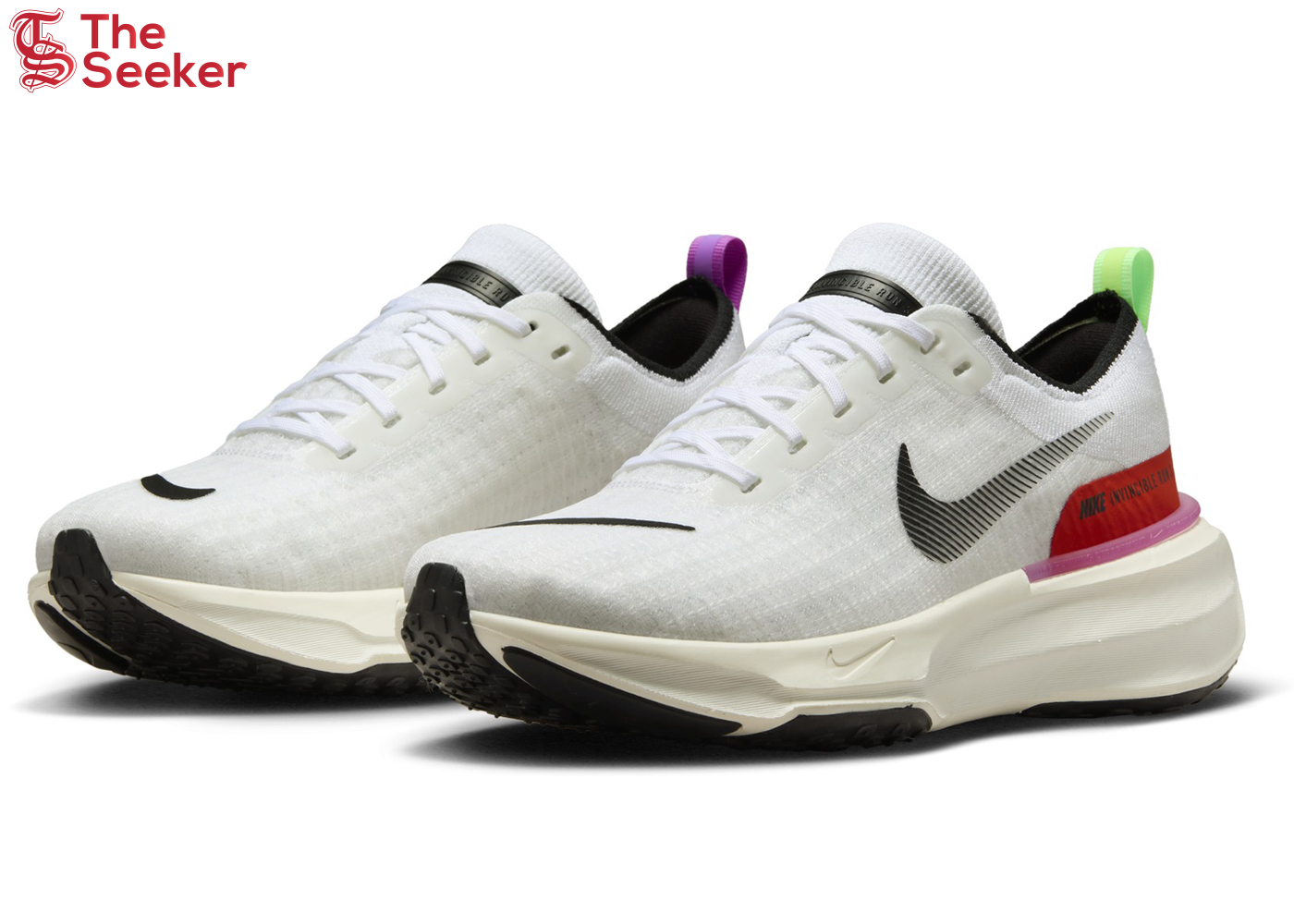 Nike Invincible Run 3 SE White Black Picante Red Lime Blast