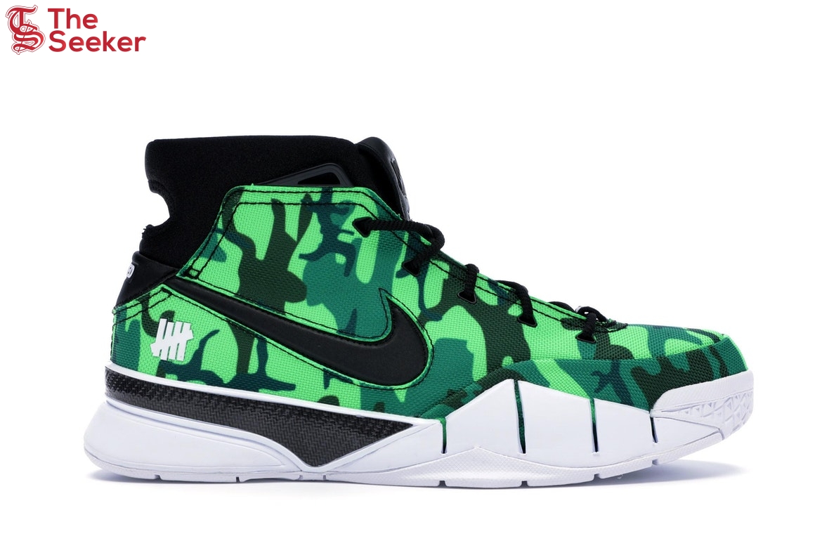 Nike Kobe 1 Protro Undefeated Green Camo (Silver Lake)