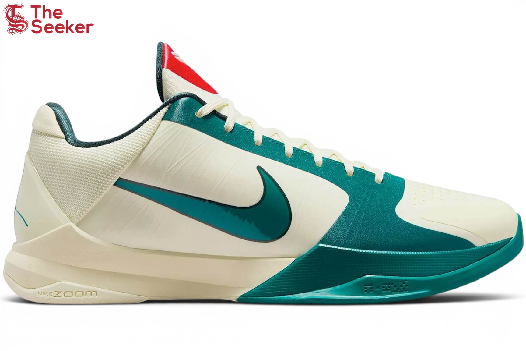 Nike-Kobe-5-Protro-Caitlin-Clark-Coconut-Milk-Spruce-IZ1852-100
