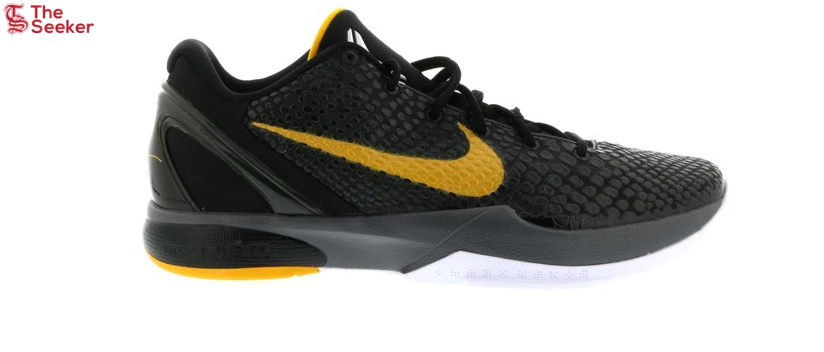 Nike Kobe 6 Black Del Sol