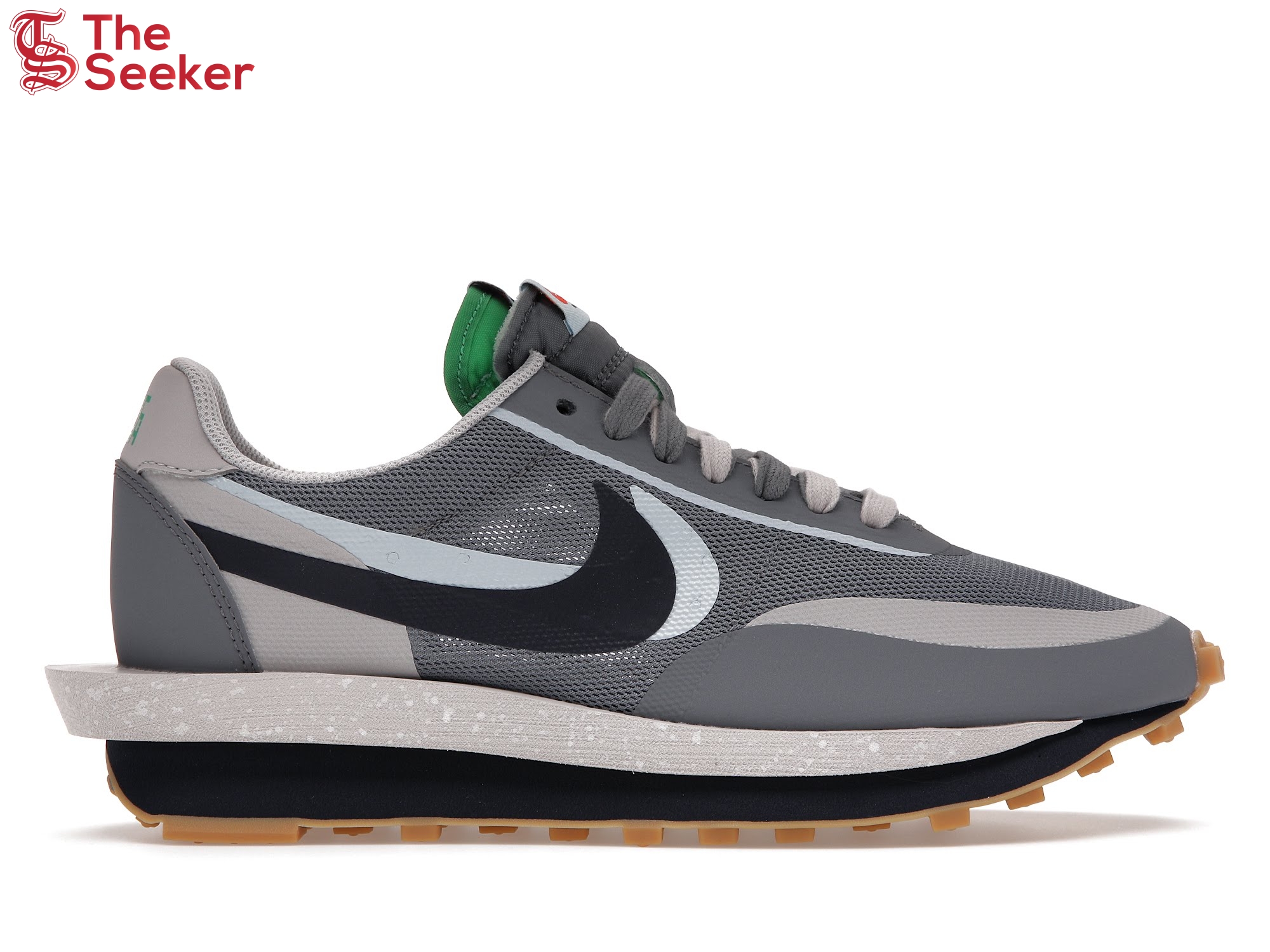 Nike LD Waffle sacai CLOT Kiss of Death 2 Cool Grey