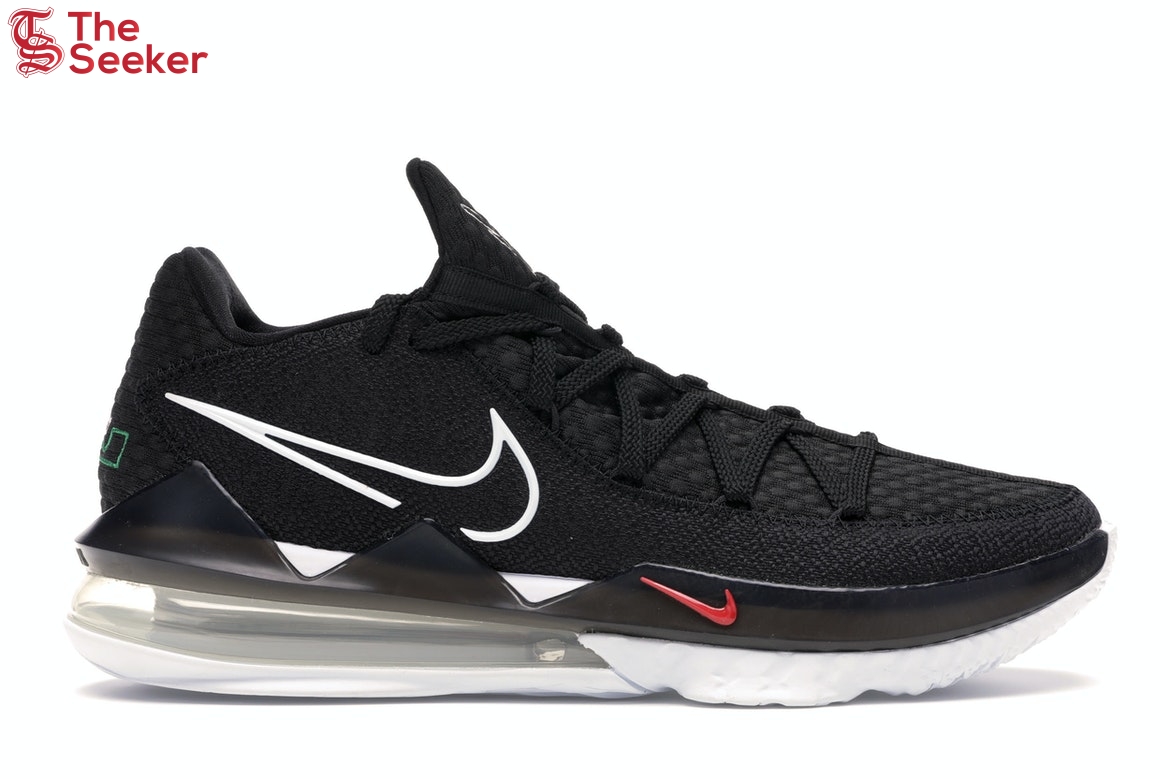 Nike LeBron 17 Low Black White