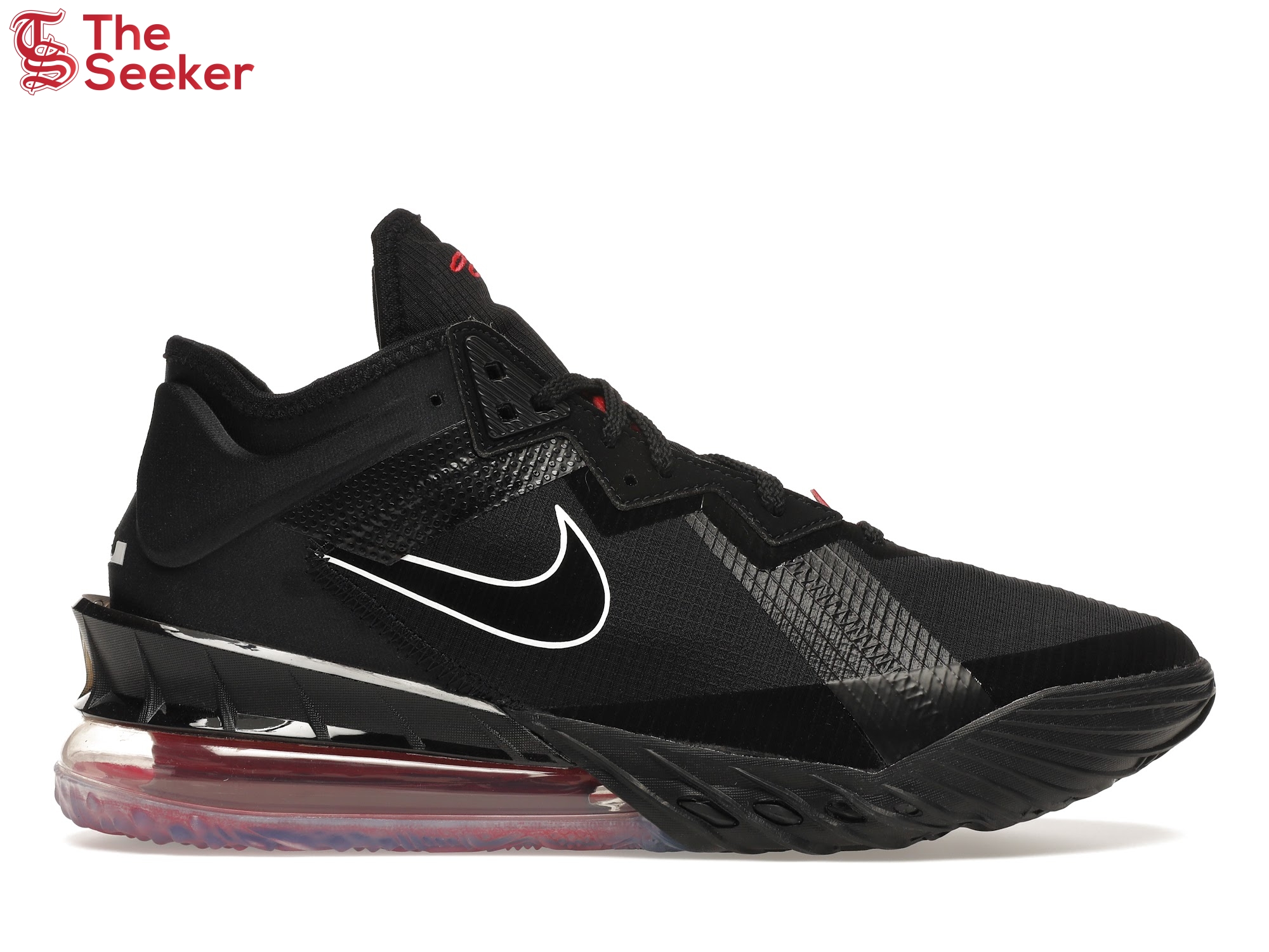 Nike LeBron 18 Low Black Red