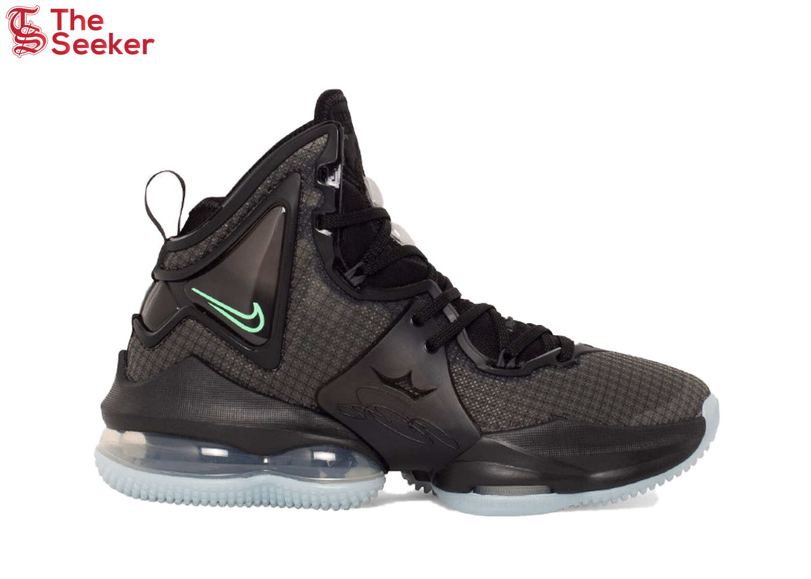 Nike LeBron 19 Black Aqua (GS)