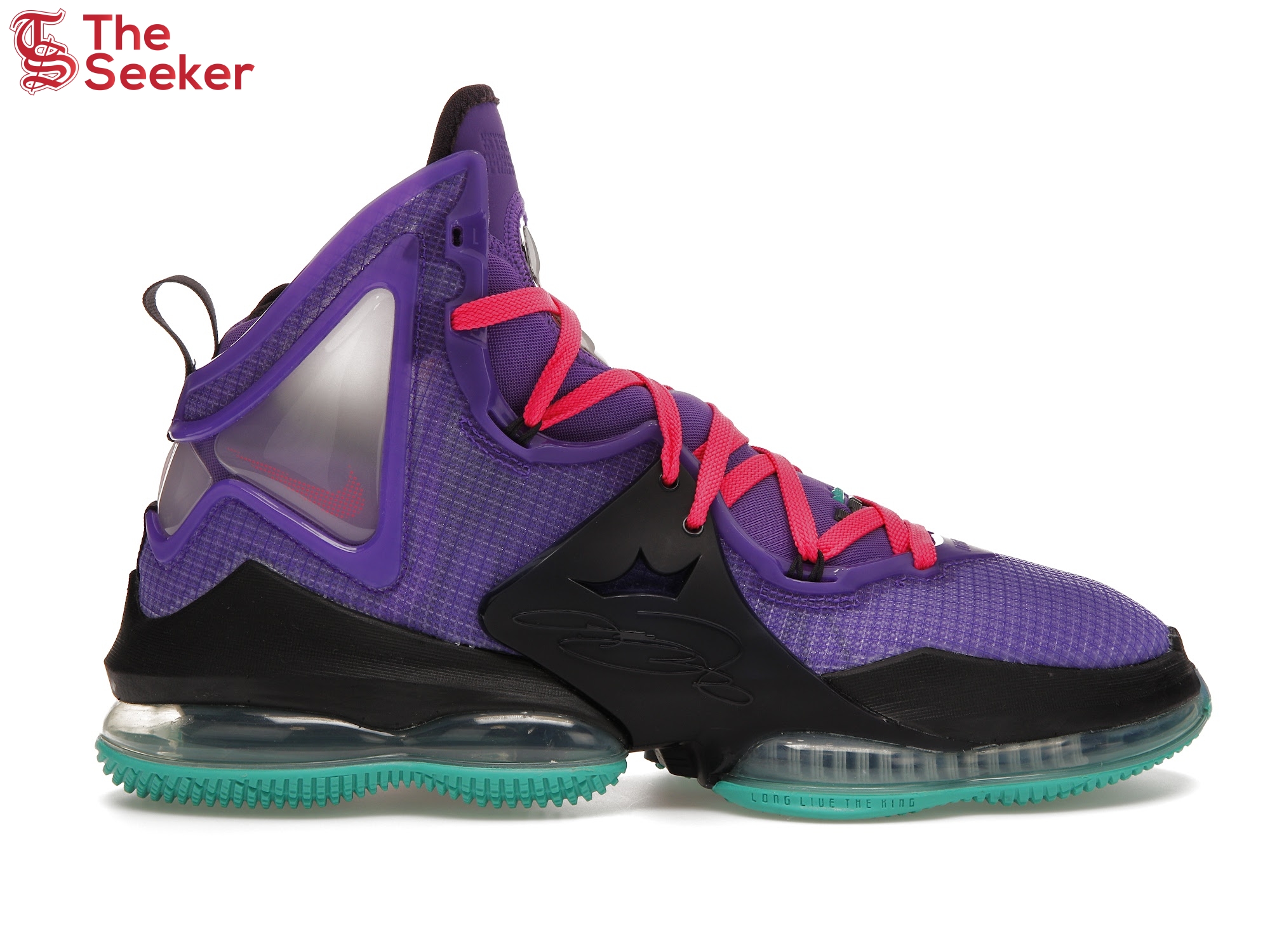 Nike LeBron 19 Purple Teal