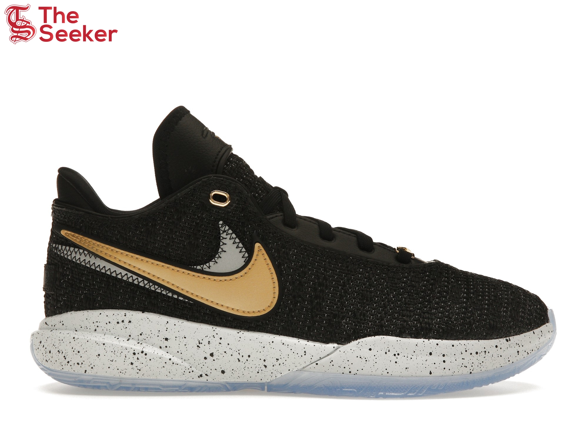 Nike LeBron 20 Black Metallic Gold (GS)