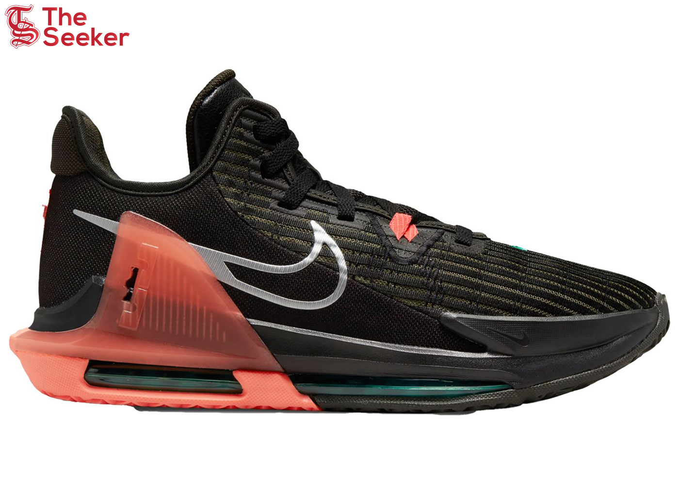 Nike LeBron Witness 6 Black Crimson Pulse