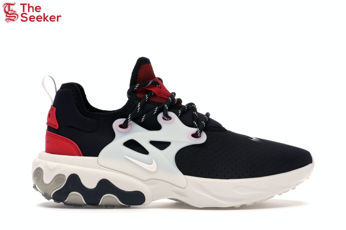 Nike React Presto Black Phantom Red