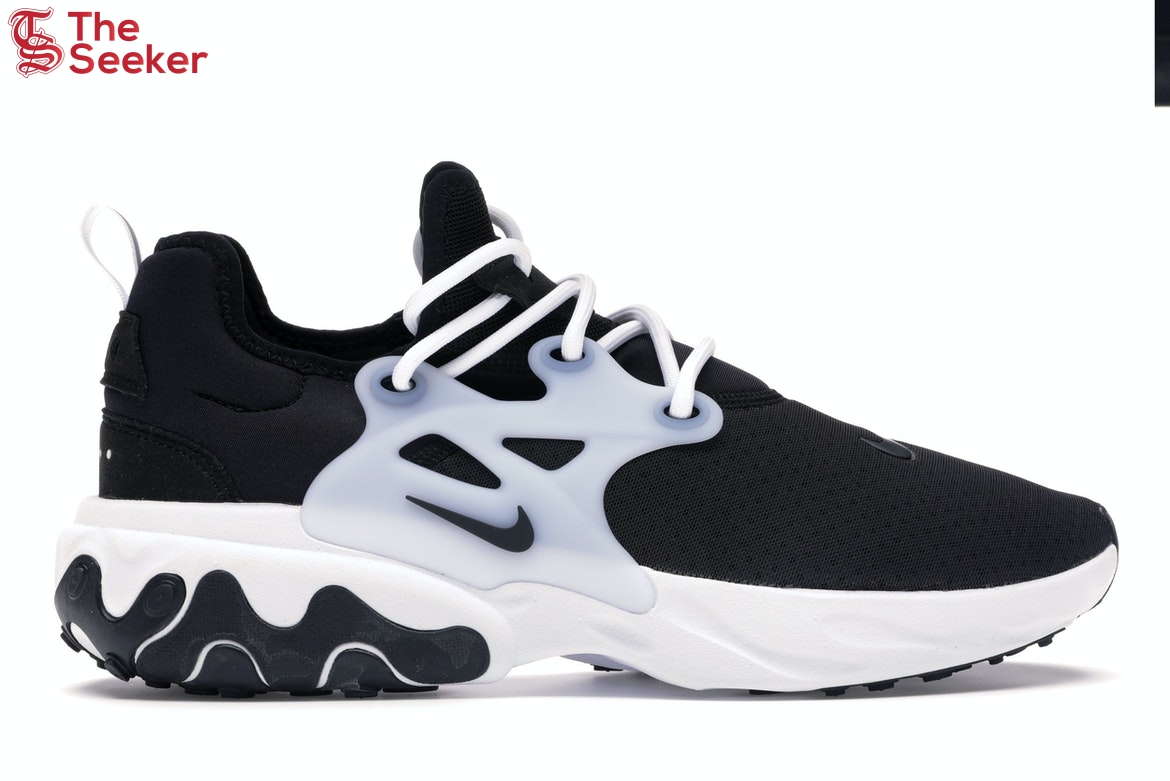 Nike React Presto Black White