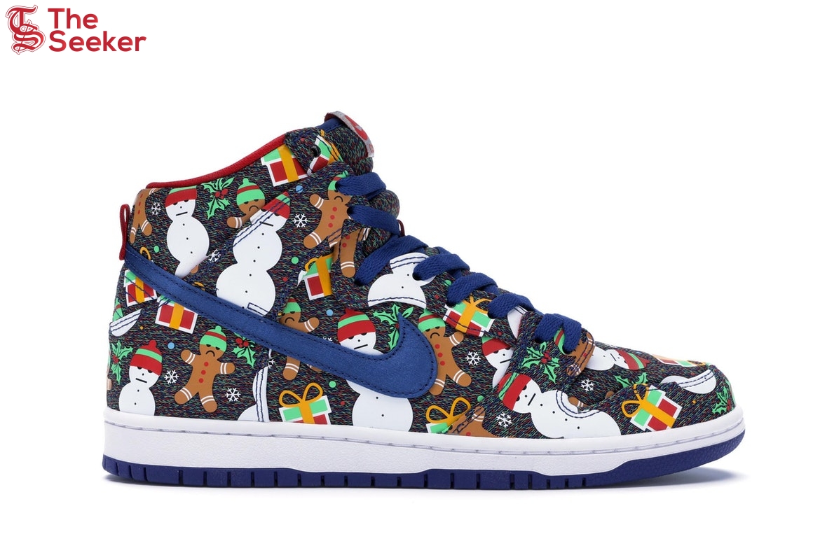 Nike SB Dunk High Concepts Ugly Christmas Sweater (2017)