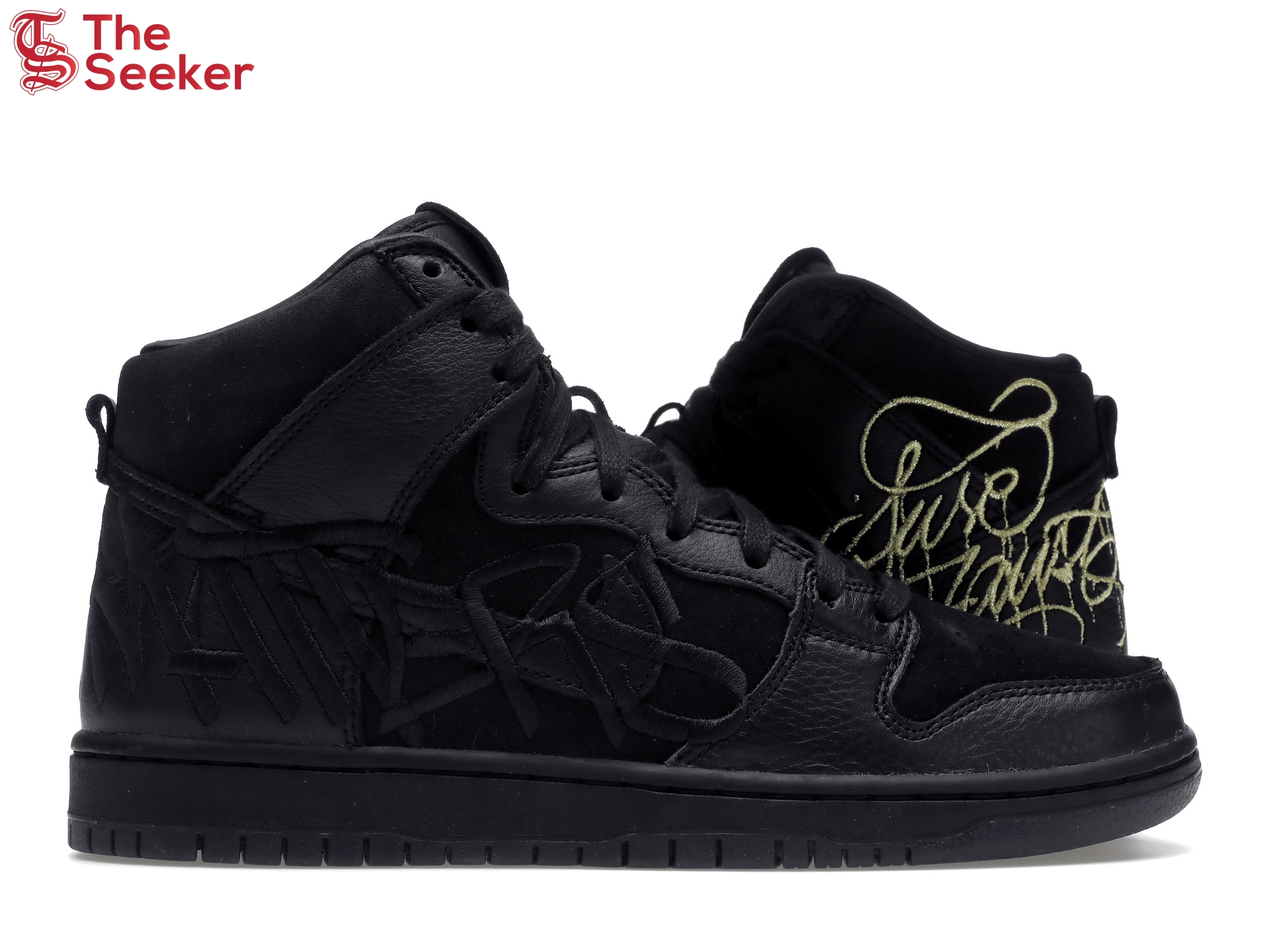 Nike SB Dunk High FAUST Black Gold