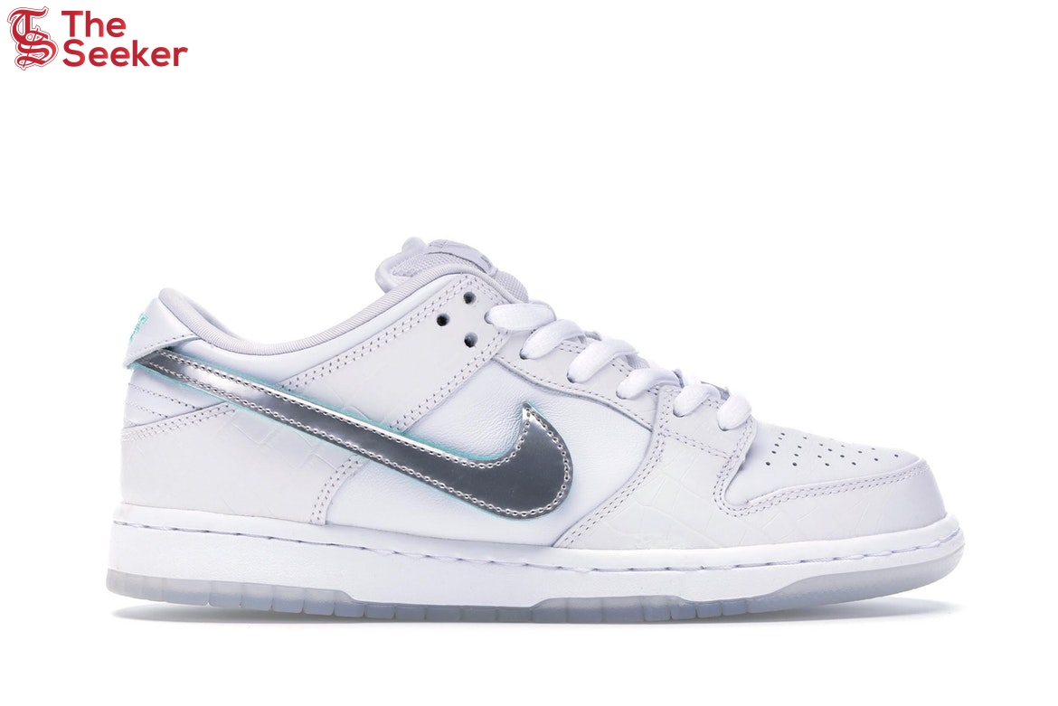 Nike SB Dunk Low Diamond Supply Co. White Diamond