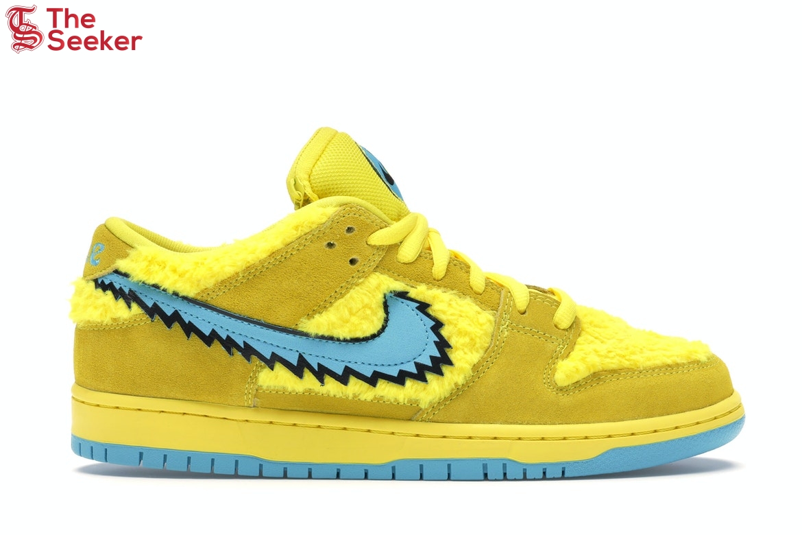 Nike SB Dunk Low Grateful Dead Bears Opti Yellow