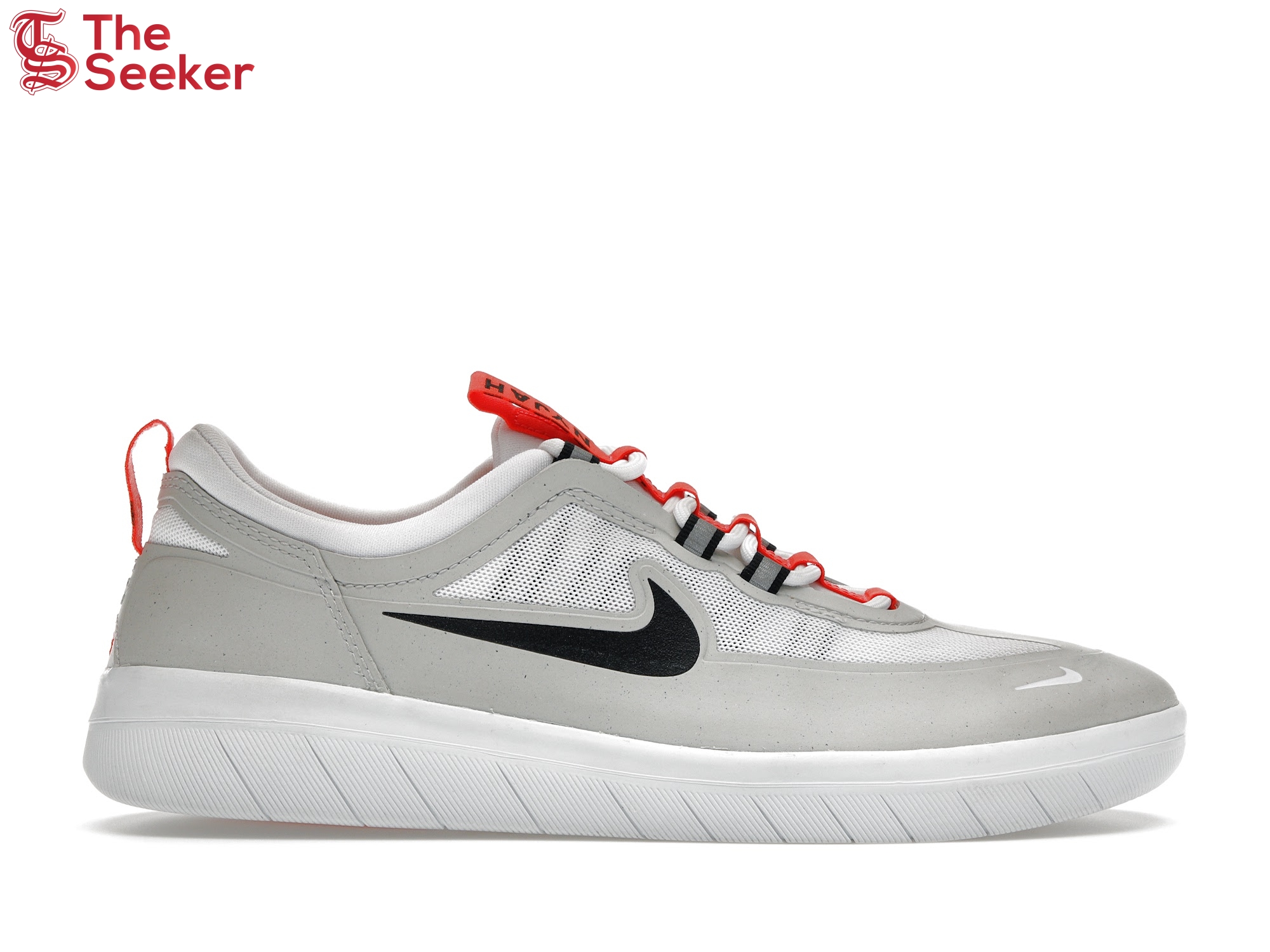 Nike SB Nyjah Free 2 Neutral Grey Bright Crimson