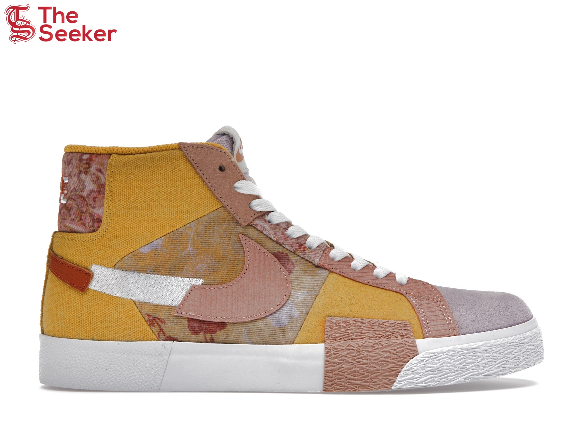 Nike SB Zoom Blazer Mid Premium Floral Paisley Sanded Gold