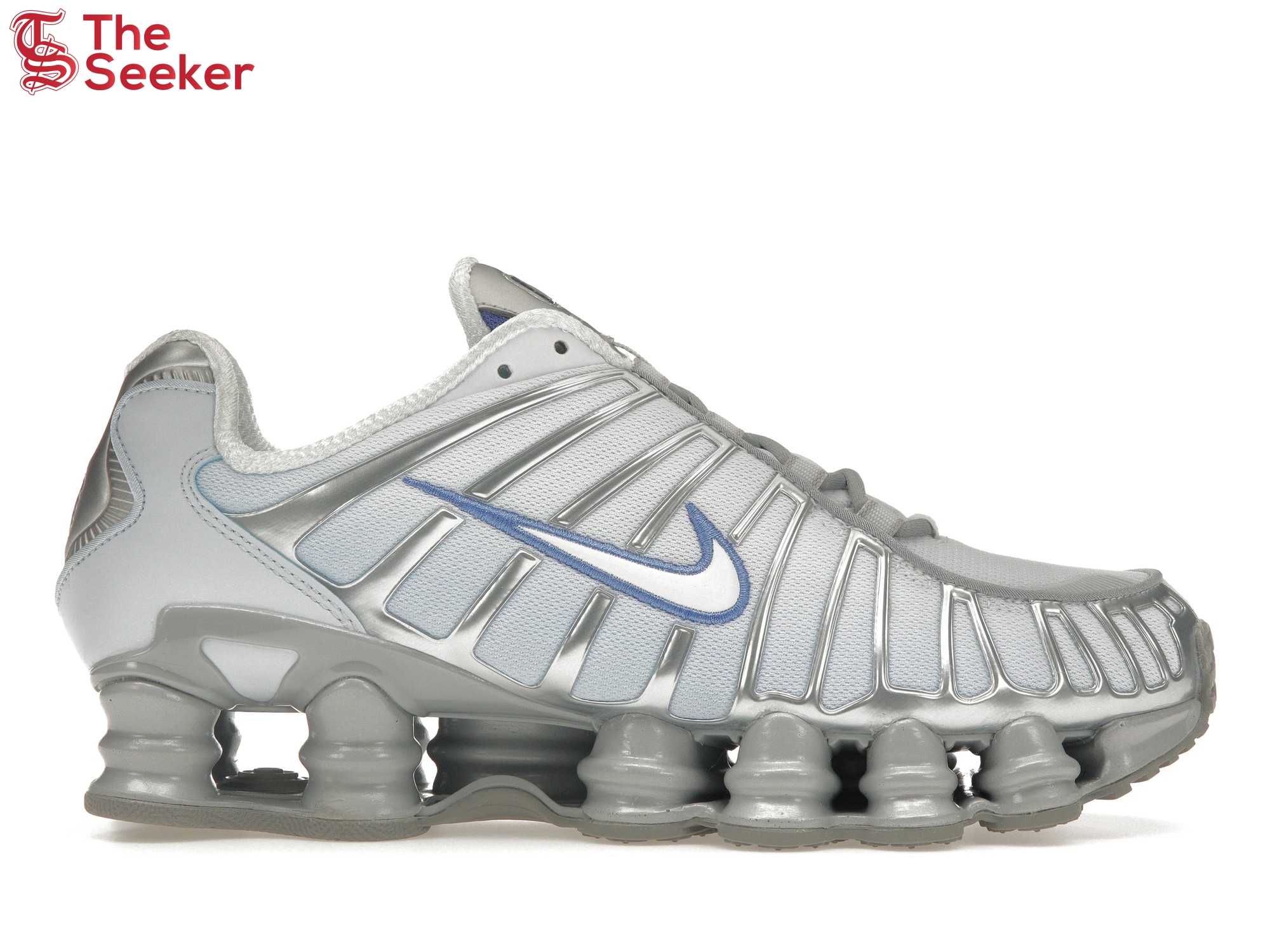 Nike Shox TL Metallic Platinum Blue Tint (Women's)