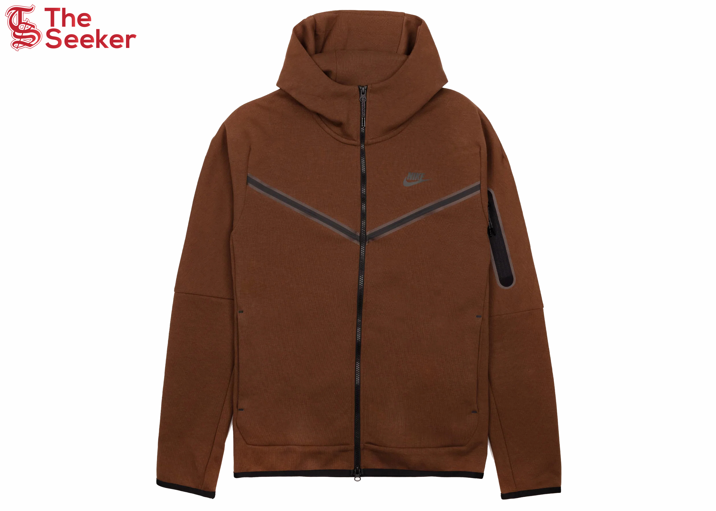 Nike Sportswear Tech Fleece Full-Zip Hoodie Cacao Wow/Black