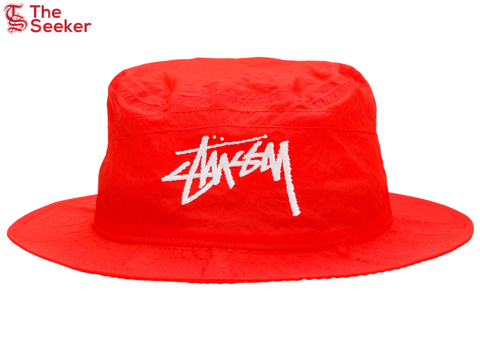 Nike x Stussy Bucket Hat Habanero Red