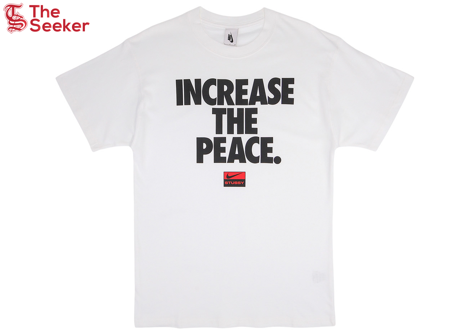 Nike x Stussy Increase The Peace Tee White